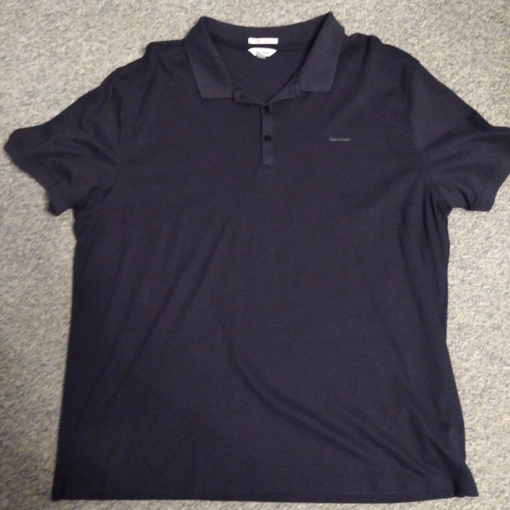Calvin Klein Navy Blue Polo